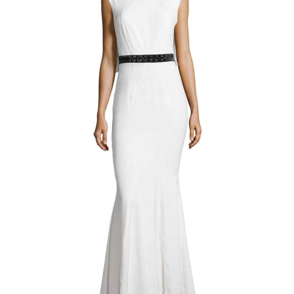 Zac Posen White Gown